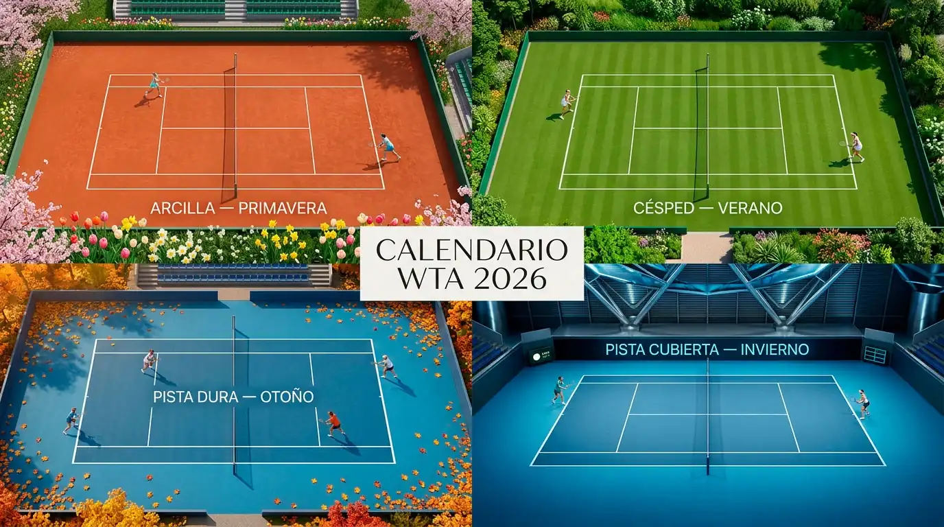 Calendario WTA 2026: Guía Estacional para Apostadores